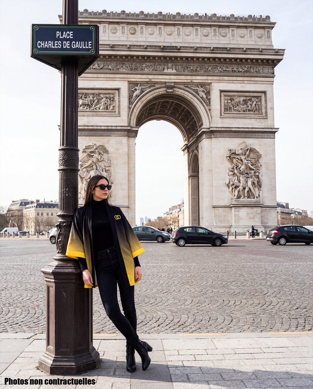 Haori Inversion Jaune