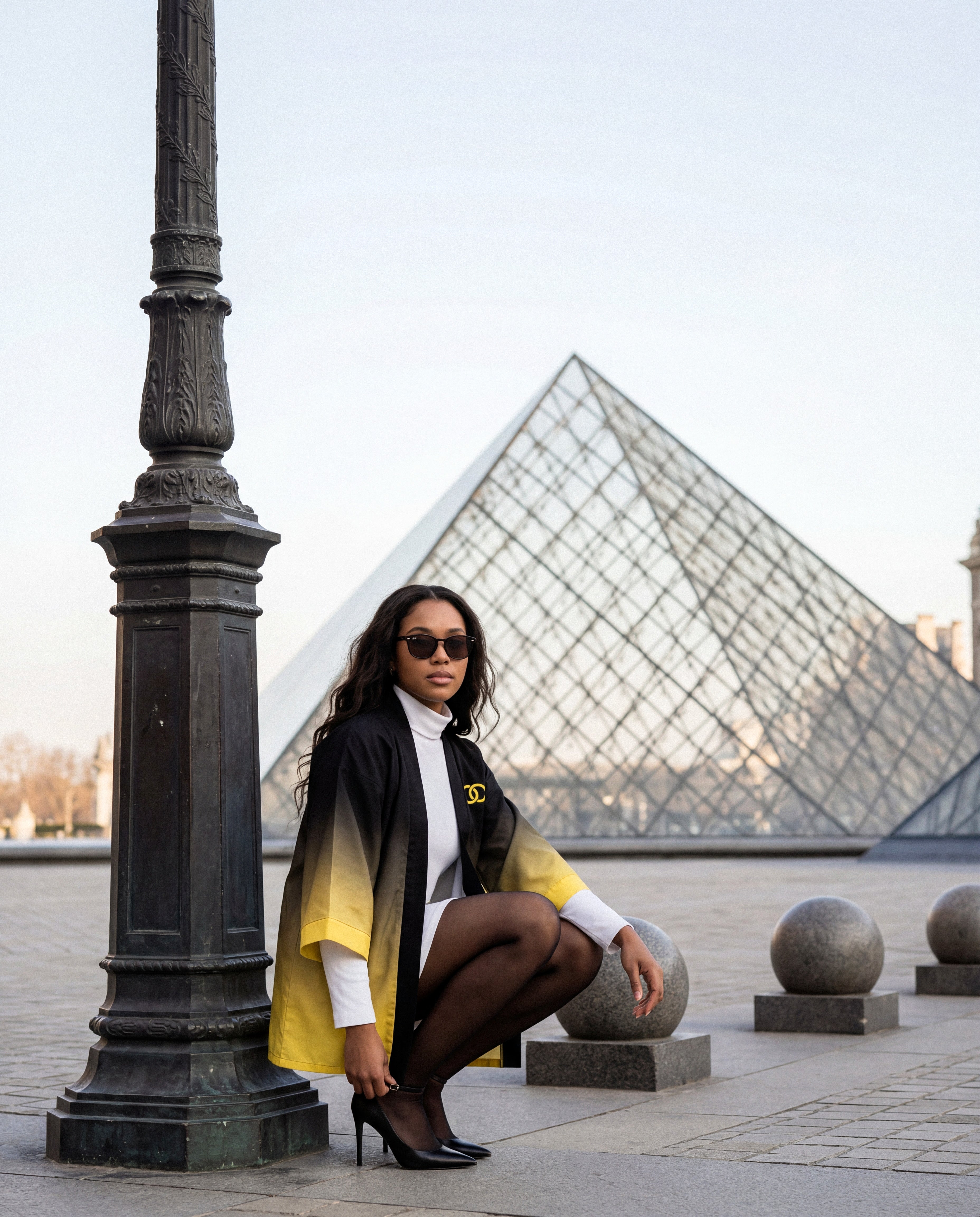 Haori Inversion Jaune